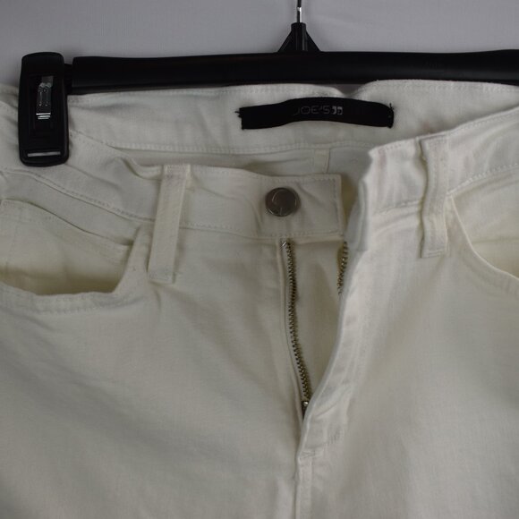 Joe's Women's Jeans Straight Leg White Size 30 RN#106214 Cotton/Polyester - Picture 2 of 11